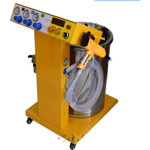 Smart Portable Powder Paint Experiment System Electrostatic Powder Coating Machine with Electrostatic Coating Test Gun