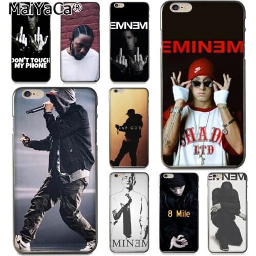 Hip Hop Rapper Eminem rap Coque Phone Case for iphone 11 12 Pro XR XS Max 8 7 6 6S Plus X 5 5S SE