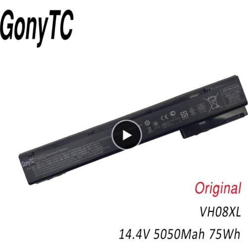VH08XL VH08 New Original Laptop Battery For HP EliteBook 8560w 8760w 8570w 8770w HSTNN-IB2P HSTNN-LB2P HSTNN-F10C
