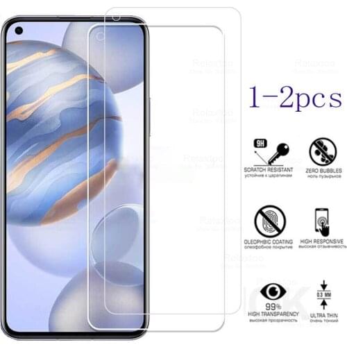 1/2pcs screen protector on for huawei honor 30 premium tempered glass film honor30 30pro 30 pro 6.57'' protective glass Film
