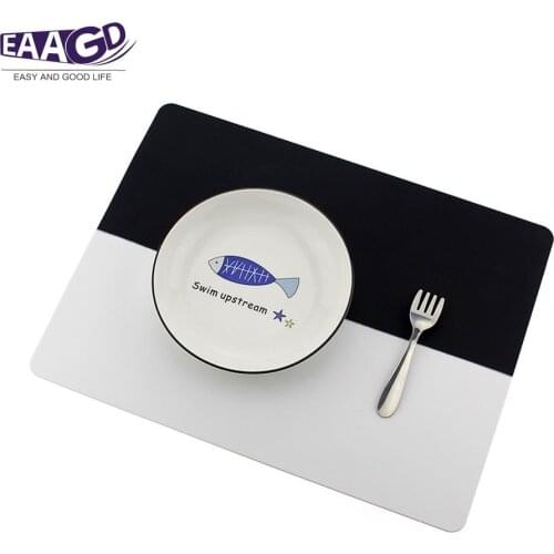 1Pcs Non-Slip Heat Resistant Silicone Placemats, Table Mats for Dining and Decoration