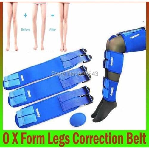 3belts/set Health care beauty Massage hot retailed O-legs X-type legs straighten correction Legs band free size for all people