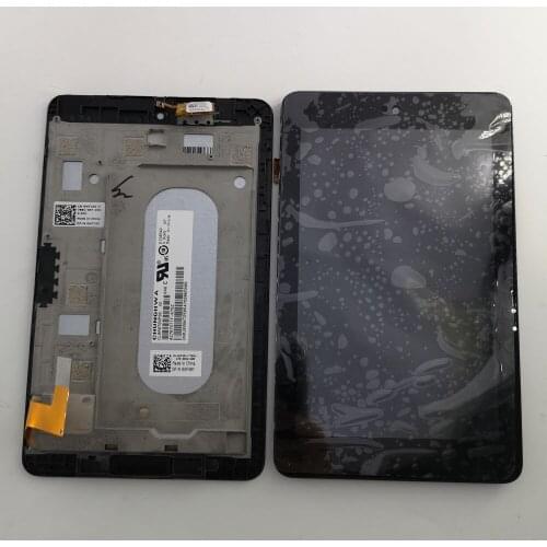 7 INCH LCD Display Screen Monitor Touch Screen Assembly with frame For Dell Venue7 3730 3740 T01C