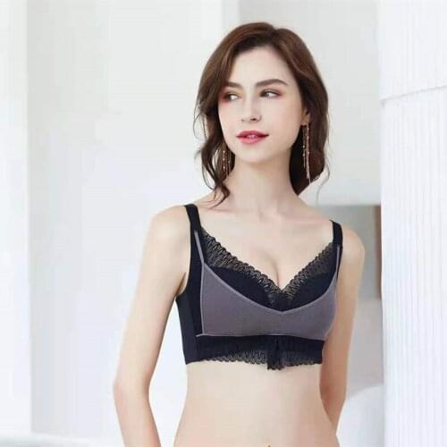 New Japanese Cotton Bra Sexy Lace Underwear Fashion Push Up Comfortable Brassiere Girls No Steel Ring Small Bra Sexy Lingerie