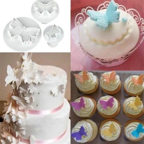 Cookie Cutters Moulds Cute Butterfly Candy Shape Biscuit Mold DIY Fondant Fondant Pastry Decorating Baking Kitchen Bakery Tools