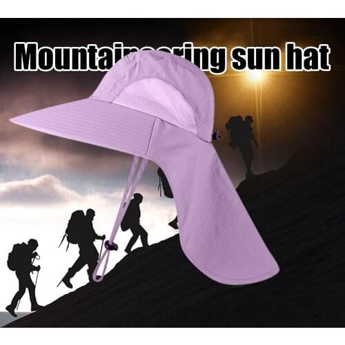 Summer Fisherman Hat Summer UPF50+ Sun Hat For Women Men Breathale Mesh Bucket Hat Sunshade Sunscreen Hiking Fishing Hats
