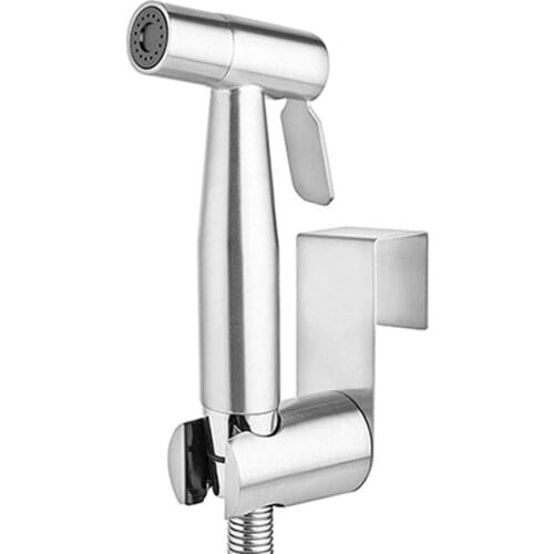 Handheld Toilet bidet sprayer set Kit Stainless Steel Hand Bidet faucet for Bathroom смеситель anal гигиенический душ анальная п