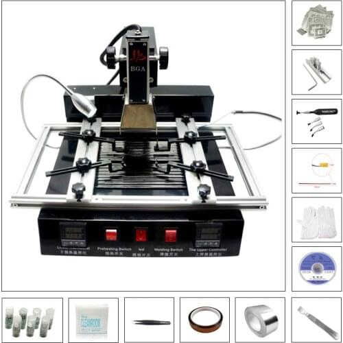 Cheapest BGA rework station LY M770 Infrared BGA machine reballing soldering station with parts