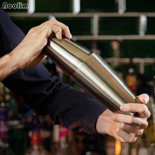 NOOLIM Premium Boston Cocktail Shaker Weighted Shaking Tins Gold/Rose gold/Black/Silver 4 Colors Premium Barware