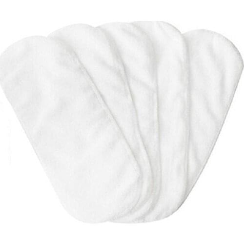 33cm x 13cm White Baby Infant Reusable Strong Absorption Thick Cloth Diaper Kids Nappy Cover Baby Products Gifts