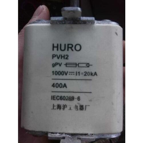 Fuses: HURO PVH2 400A DC1000V gPV / LINDNER NHP2 1000VDC 250A gPV