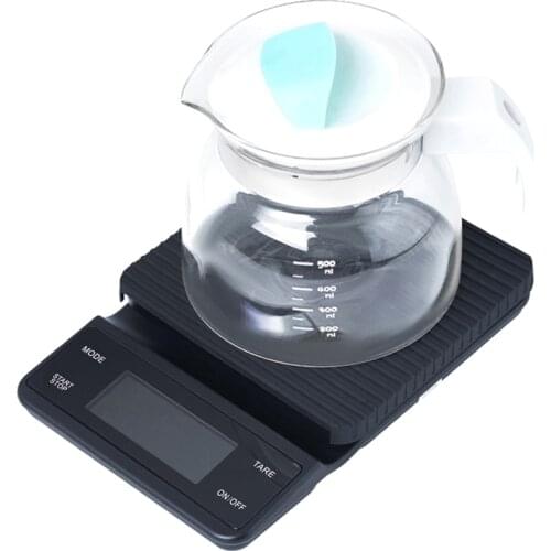 Touch Professional Drip Coffee Scale and Timer, by USB Cable Convenient Charging