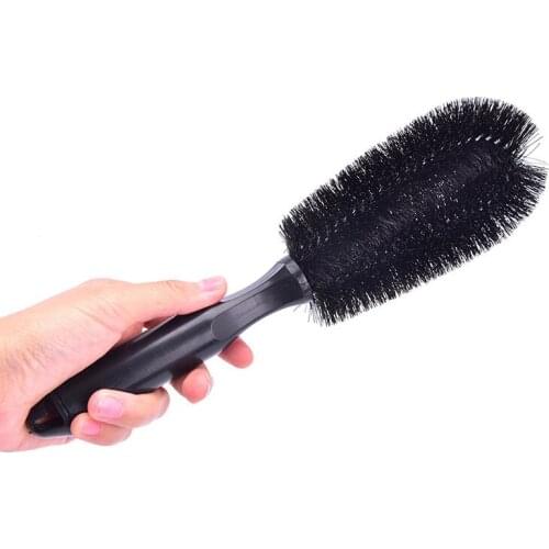 Car Wheel Cleaning Brush Tire Rim Scrub Washing Vehicle Detailing Cleaner Tool