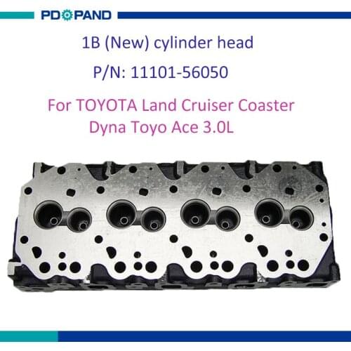 Brand new motor engine cylinder head 8V 11101-56050 1110156050 for Toyota 1B diesel engine 2977cc Land Cruiser Coaster 3.0L