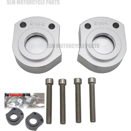 CNC Motorcycle Stabilizer Steering Damper For Kawasaki Ninja ZX-14R ZX14R ZX 14R 06-2018 Ninja ZZR 1400 08-11 Handle Bar Riser