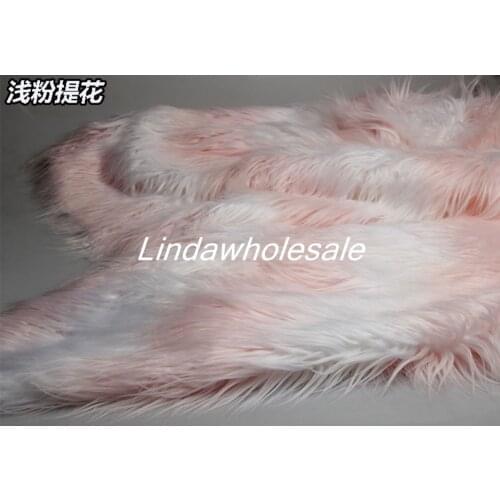 Imitation fox fur Wedding rug, photographic background material,fabric for patchwork,faux fur fabric,160cm*50cm/pcs