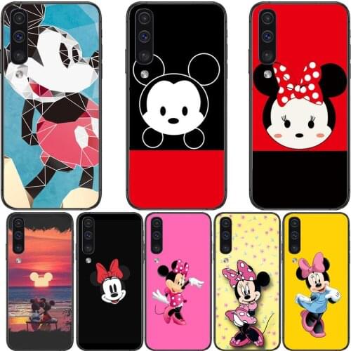 Smile Minnie Mouse Phone cover hull For SamSung Galaxy S 8 9 10 20 S21 S30 Plus Edge E S20 fe 5G Lite Ultra black soft case