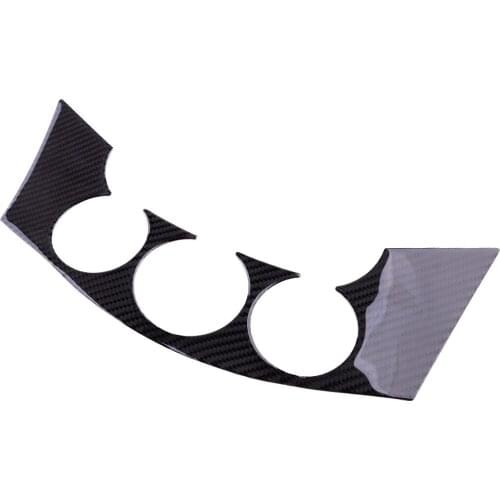 Car Inner Central Console Switch Panel Trim Cover Carbon Fiber Fit For Toyota RAV4 2006 2007 2008 2009 2010 2011