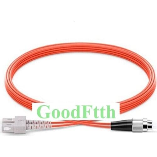 Fiber Patch Cords Jumpers SC-FC FC-SC Multimode 50/125 OM2 Duplex GoodFtth 1-15m