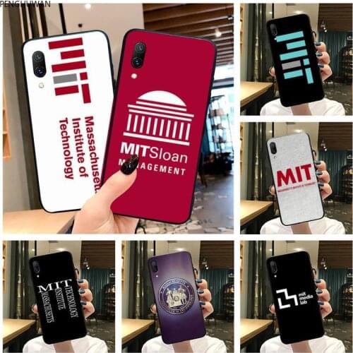 PENGHUWAN World famous university MIT Luxury Phone Case For Vivo Y91c Y17 Y51 Y67 Y55 Y7s Y81S Y19 V17 vivos5