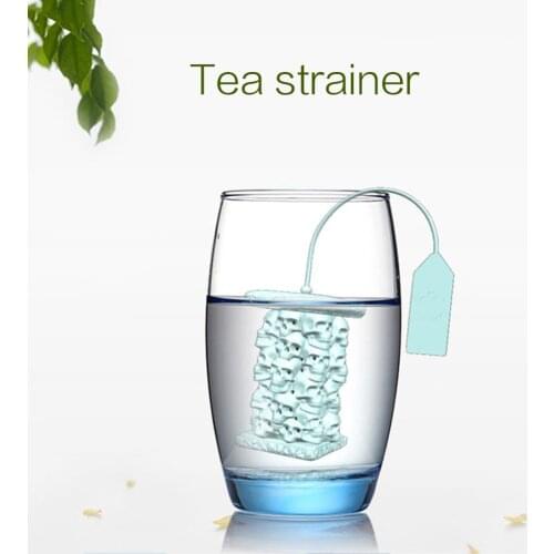 1PC Creative Funny Shape Tea Strainer Silicone Tea Infuser Loose Tea Bag Leaf Strainer Herbal Spice Filter Diffuser