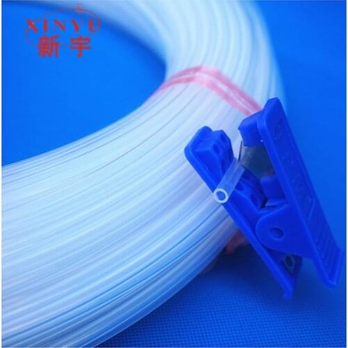 100% Pure PTFE tube transparent high temperature resistant PTFE hose PTFE pipe PTFE tube PFA tube FEP hose
