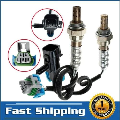 2pcs Upstream Downstream 4 wires Oxygen O2 Sensor for Chevrolet Equinox Malibu Saturn Vue SKY 234-4242 4250 Car Accessories