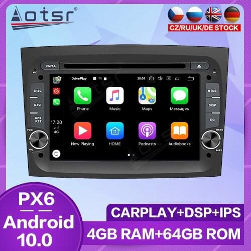 For Fiat Doblo 2016 2017 2018 Car Radio Player Android Audio Multimedia Screen GPS Navigation Video Auto Stereo Unit DSP Carplay