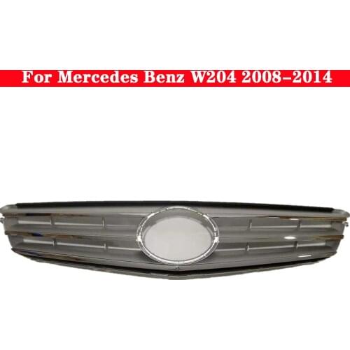Car styling Middle grille For Mercedes Benz C-Class W204 2008-2014 2048800023 front bumper grill Center Grille vertical bar