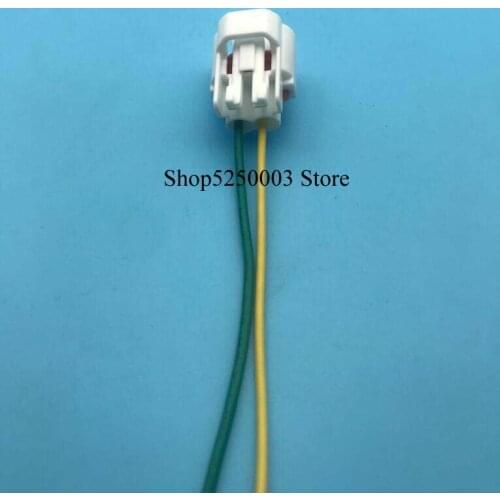 White 2 pin car waterproof Fog Light connector 2.0mm female Side Marker Light Connector Plug Housing With Pigtail 90980-11156