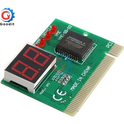 2 Digit PC PCI Diagnostic Card Motherboard Analyzer Tester Post Analyzer Checker For PC LAPTOP Hot Worldwide