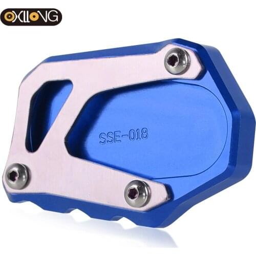 For SUZUKI GSX-S1000 Katana 2019-2021 V-STROM 1050XT Motorbike Kickstand Foot Side Stand Extension Pad Support Plate Accessories