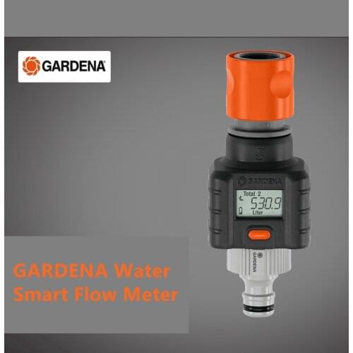 The innovative GARDENA Water Smart Flow Meter allows targeted irrigation that is measured and mindful