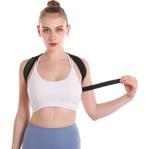Back Posture Corrector Protective Band Adjustable Humpback Orthosis Braces Straight Back Belt Back Fix Shoulder Corset Support