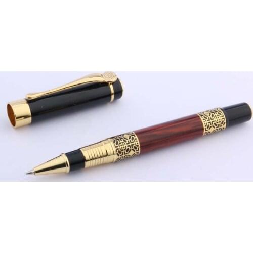 New red and black Metal Porcelain goldenpiece Rollerball Pen