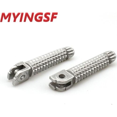 Front Footrest Foot Pegs For YAMAHA XJ6 Diversion F XJ6N XJR 400 1200 1300 FJR1300 BT1100 Bulldog Motorcycle Accessories Adapter