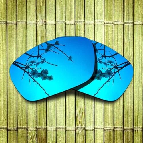 Polarized Replacement Lense For-Oakley Fuel Cell Sunglasses Frame True Color Mirrored Coating - Blue Options