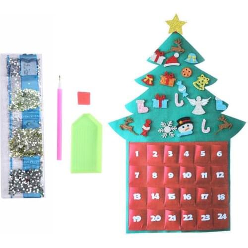 Christmas Diamond Painting Number Kits Windows Wall Sticker Arts Craft for Home High Quality and Brand New