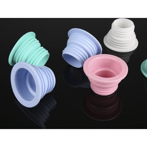 Silicone Bathroom Kitchen Floor Drain Seal Ring Washing Machine Pipe Joint Tool Deodorant Telescopic Drain Pipe Fittings