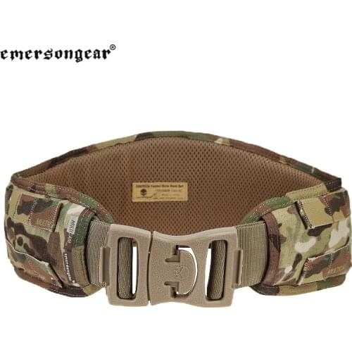 Emersongear Tactical Belt Padded Molle Waistband Shooting Hunting Outdoor Airsoft Military Army Cummerbunds Modular Duty Belt