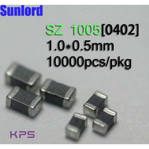 SZ 1005 Multilayer Chip Ferrite Bead Noise suppression Computer DVD Camera LCD TV OA 3C 5G AI EMI High speed signal Phones