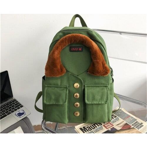 Men And Women Vintage Backpack Large-Capacity fFashion Canvas Rucksack Student Schoolbag Ladies Travel Bag Male Backpack Mochila