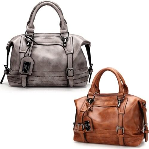 Women Leather Fashion Ladies Messenger Handbag Shoulder Bag Tote Satchel Purse