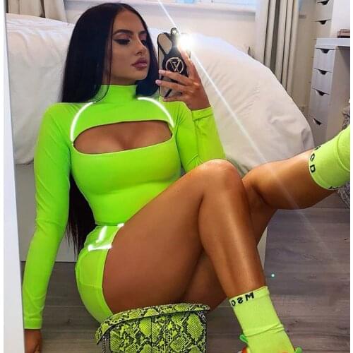 Women Spring Autumn Two Pieces Set Female High Street Sexy Cut Out Long Sleeve T Shirt and Mini Skirt Lady Bodycon Tracksuit