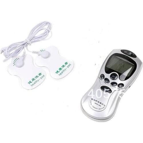 100pcs/lot Many Colors Digital Therapy Machine Acupuncture Massager electronic pulse massager health care equipment+Freeshipping