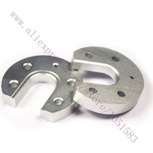 2Pcs MKIV hotend / V5/ V6 Hotend J-head Hot End Aluminum Mount Plate U-shaped Mounting f/ Reprap Rostock Mini Kossel 3d Printer