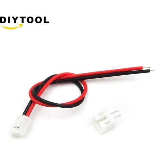 50 Sets Mini Micro JST 2.0 PH Connector Male Female 2Pin Plug With Wires Cables 120MM 26AWG New