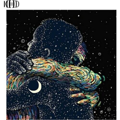 New 3D Full Square / Round Abstract Crystal People Icon Diamond Painting Crystal Diamond Cross Stitch 5d diy Diamond Embroidery