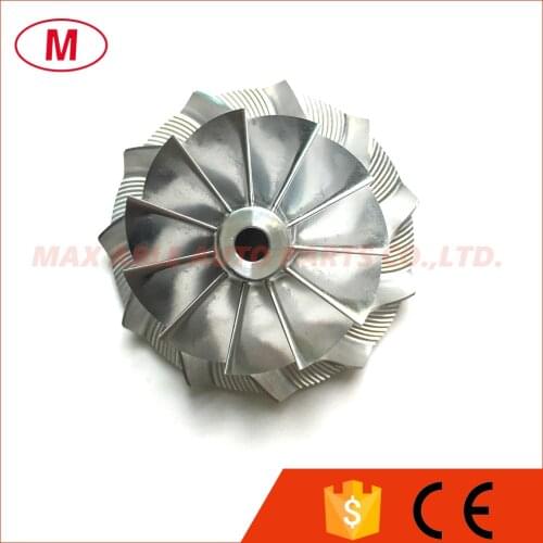 K04 5304-123-2209 37.84/50.96mm 11+0 blades Forward Turbo Billet compressor wheel/Aluminum 2618/Milling wheel for Turbocharger