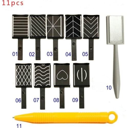 LAIKOU Stencils For Nail Design
